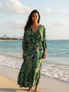 NWT ONSHORE‎ dress beach cover maxi
